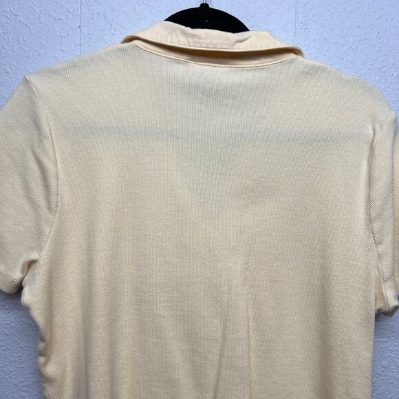 Charter Club Y2K 90s Vintage Grunge Light Academia Womens Polo Shirt Size LP - Picture 6 of 12